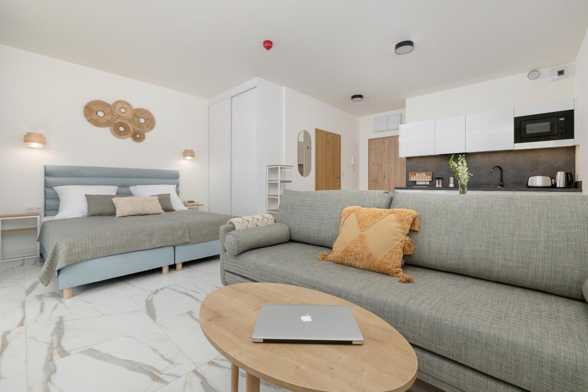 Aquamarina Dabki Marina Invest Apart otel Dış mekan fotoğraf